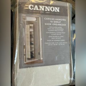 🌵Home Cannon Canvas Hanging 10 Shelf